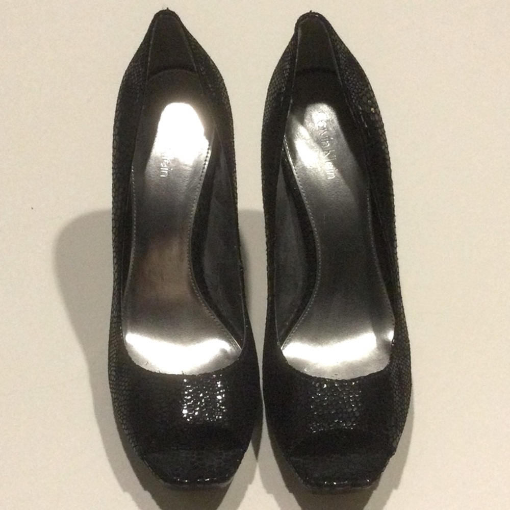 Calvin Kline Black Heels